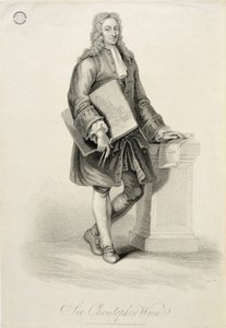 ジェームズゴッドビー（fl.1790-1820）によって刻まれたクリストファーレン卿（1632-1723）、パブ。エドワード・オーム、1815 作： Giovanni Battista Cipriani